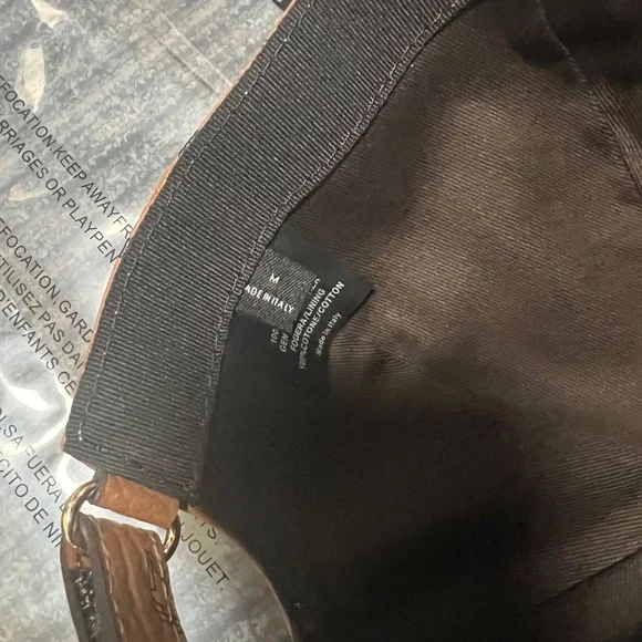 MCM Tan Monogram Baseball Cap - Picture 6 of 6